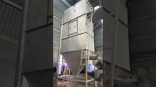 Air Pollution control device for induction furnace