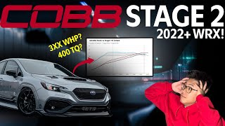 Cobb Stage 2 Power Gains! 2022+ VB WRX vs. VA WRX and STI