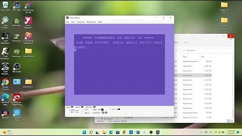 Install VICE C64 Emulator In Windows 11