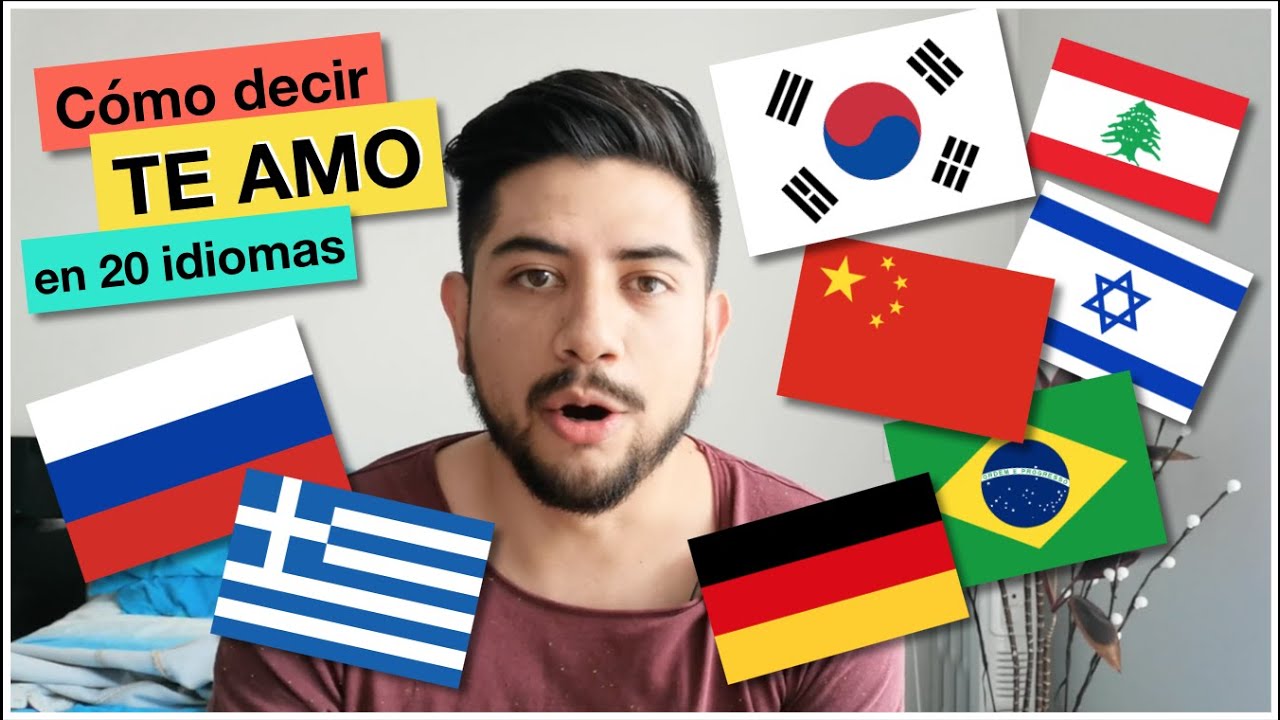 Te amo en 20 idiomas diferentes | Cómo decir Te amo en coreano | Cómo decir Te amo en varios idiomas