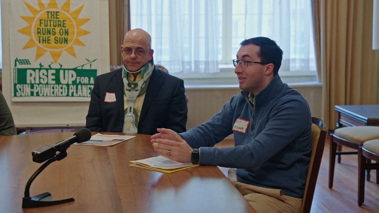 MiCCA Member Matt Messana Speaking at Community Solar Day (pt.1) 