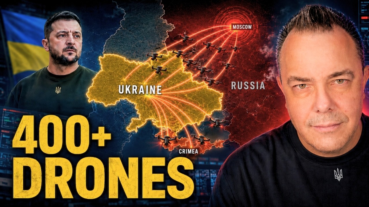 ⁣Ukraine Launches 400+ Drones as Zelenskyy’s Plan Begins
