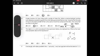 2023 AMC8  Solutions to Questions 1-8