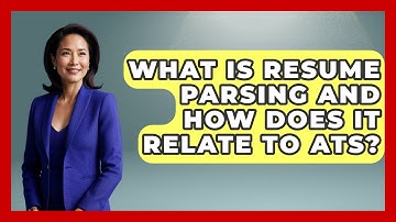What Is Resume Parsing And How Does It Relate To ATS? - Job Success Network