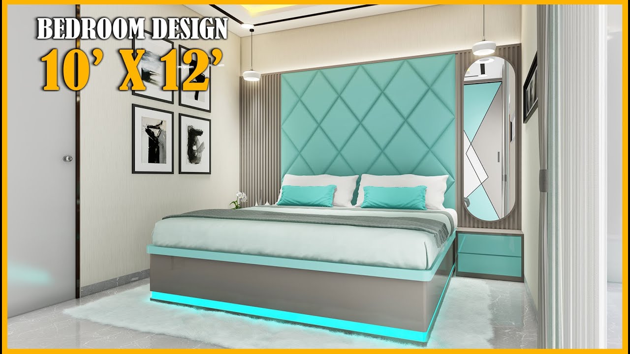 Bedroom Interior Design 10x11 Walkthrough #bedroomdesign # ...