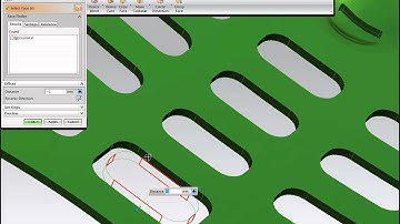 NX: Synchronous Modeling - Offset Region