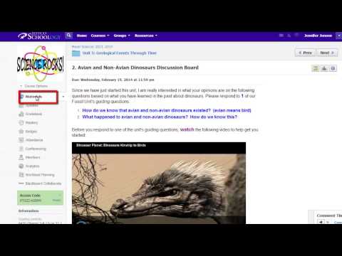 Organization Options ~ Schoology Courses & Folders