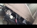 Fix stuck drivers seat motor Toyota 2001 Camry