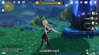The First Time You Get A Co-op Invite In Genshin Impact