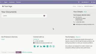 Leave Management Portal Odoo