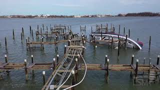 9-4-2019 Marsh Harbor, Bahamas Dorian leaves incredible destruction drone of area flattened