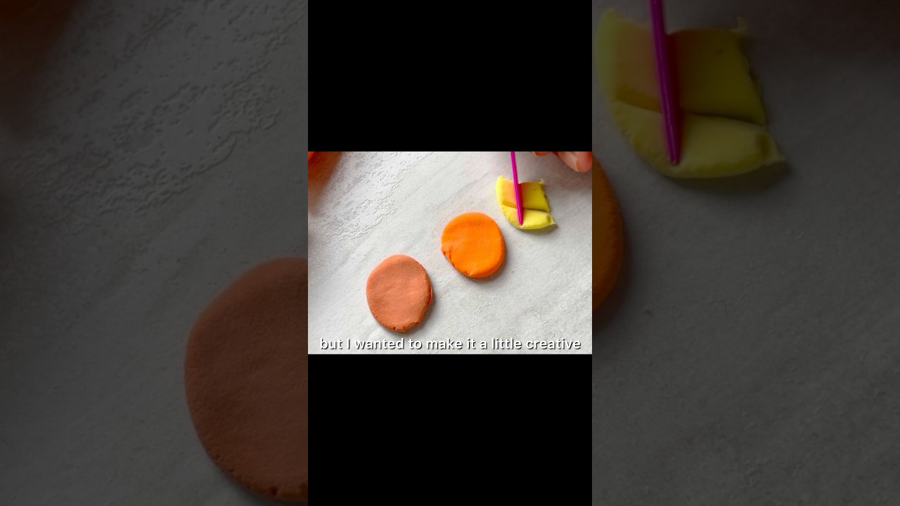 Creating the sparkle emoji! Super light clay - YouTube