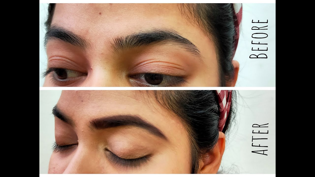 How to Easily shape eyebrow for beginners in Hindi I Eyebrows Tips