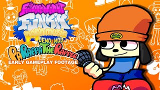 Friday Night Funkin x Popn Music Demo Mod Wave 11: Parappa Early Gameplay Preview