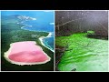 TOP: 7 lagos con los colores MAS EXTRAÑOS del mundo │Un dato curioso