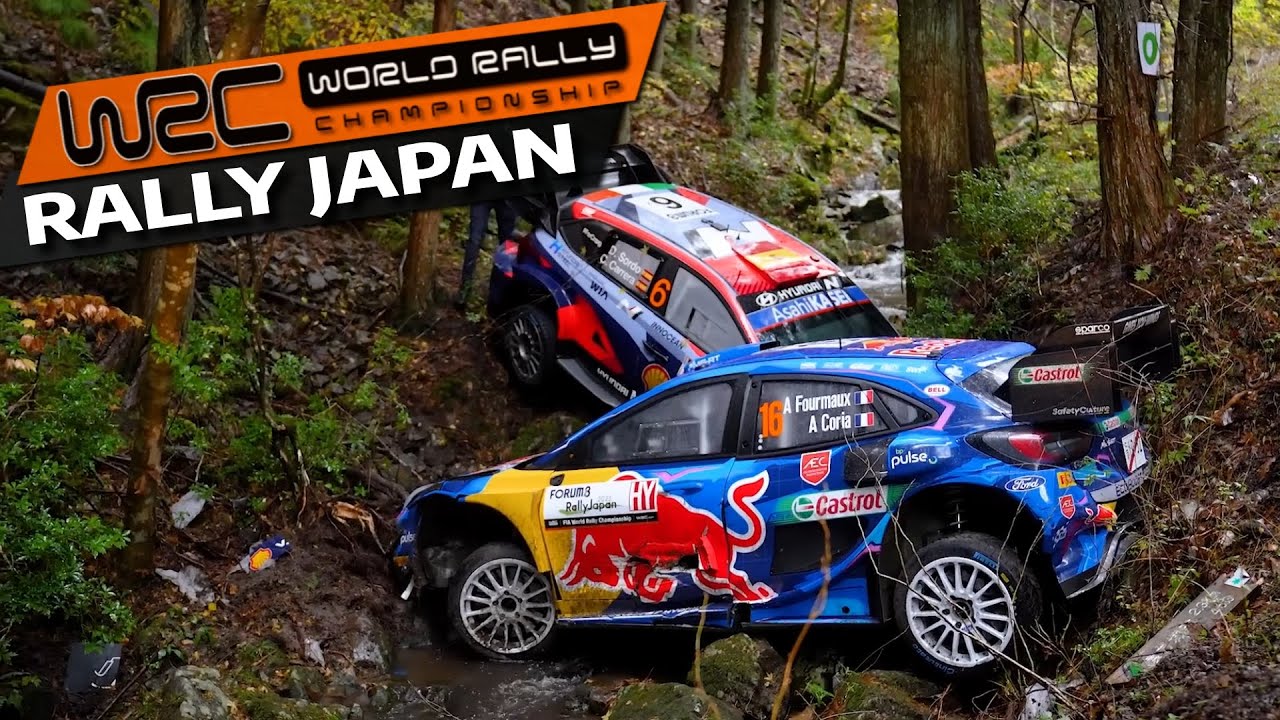 WRC Japan Highlights | Best of Forum8 Rally & Wet Tarmac Action 🇯🇵