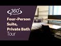 UW HFS | Four Person Suite, Private Bath 360° Tour