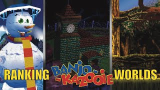 Ranking EVERY Banjo Kazooie World