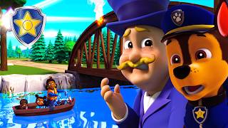 Humdinger's Drone Emergency! 🔥 Chase Saves the Burning Bridge! | Chase Official | PAW Patrol