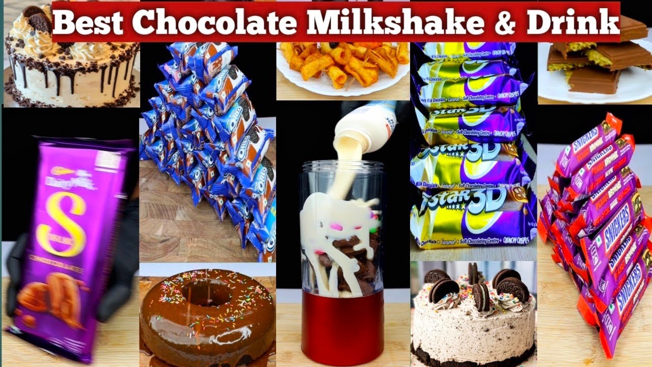 Best Chocolate Milkshake & Drink 🤤