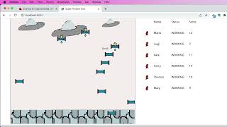 [Teaser] Super Plumber Bros: An event streaming game with CDC and OpenShift Streams for Apache Kafka screenshot 3