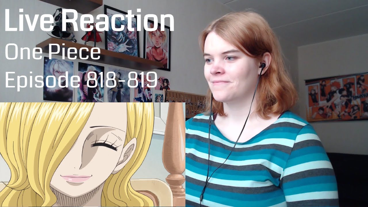 One Piece Episode 818 819 Live Reaction Youtube