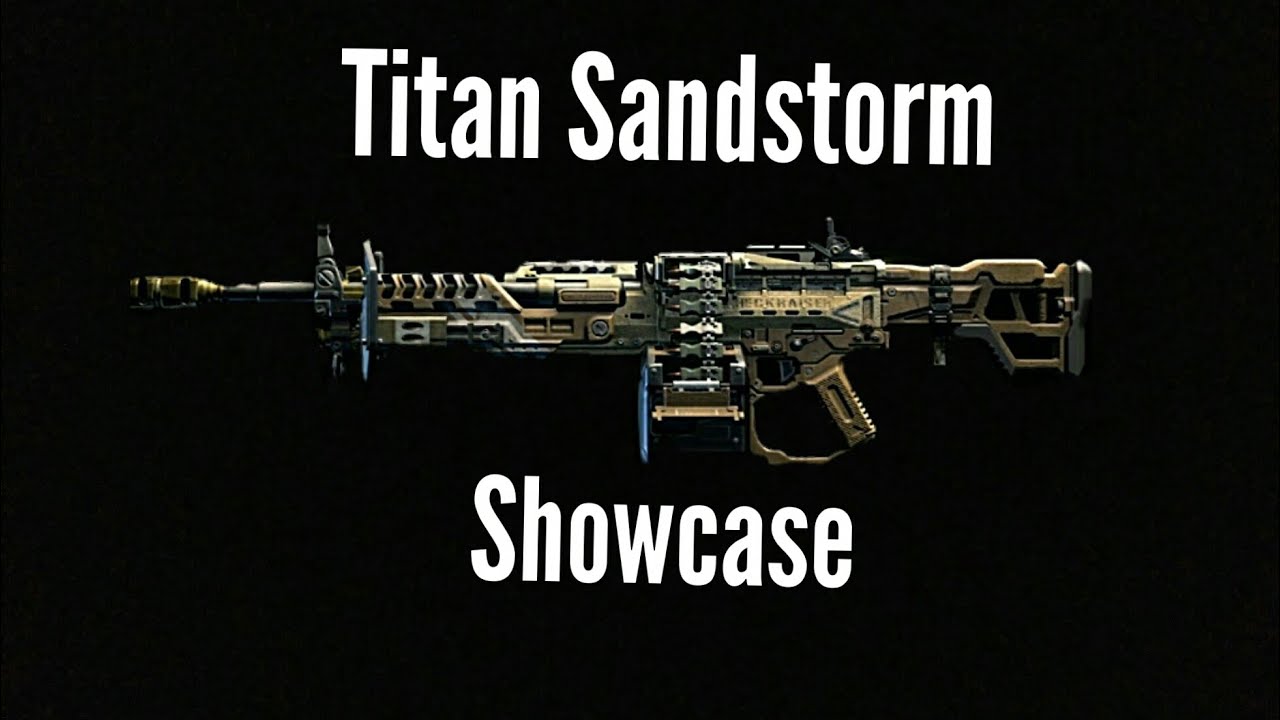 BO4 - Titan Sandstorm Gameplay Showcase