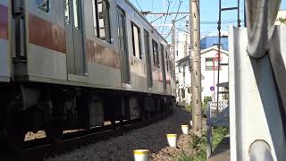 東急東横線5050系4000番台4103F白楽カーブ通過