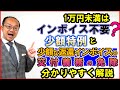 1万円未満はインボイス不要？少額特例と少額な返還インボイスの交付義務の免除を分かりやすく解説