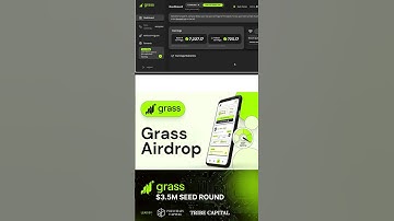 Participate in their AirDrop and earn Free GRASS tokens