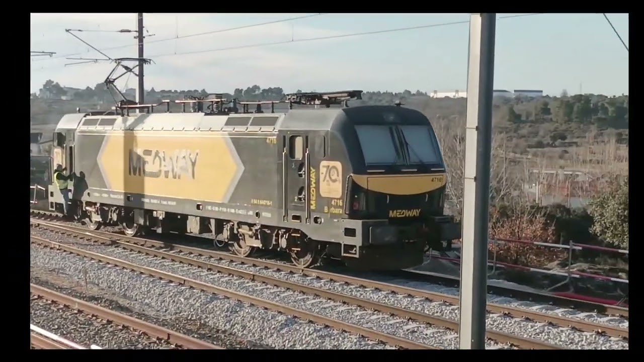 Comboios em Vilar Formoso - 11fev23 - 2ª Parte