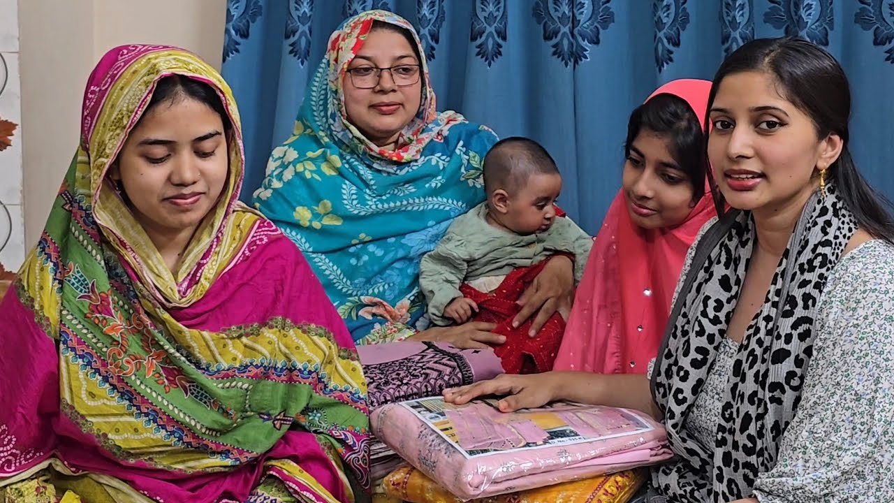 আপনাদের ভাইয়া বিদেশে যাওয়া মাত্রই আমাদের সবাইকে সারপ্রাইজ দিলো|আলহামদুলিল্লাহ|