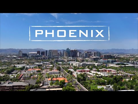 Phoenix, Arizona: 4K Aerial Drone Footage