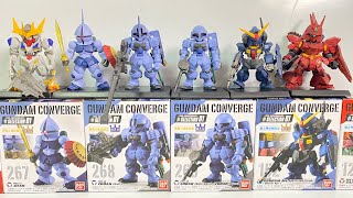 FW GUNDAM CONVERGE 10周年 ♯SELECTION 01 全６種 開封 10th Anniversary ガンダム コンバージ バルバトスルプスレクス ギャン ヅダ サザビー 食玩