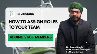 How to Add Staff Members & Assign Roles in CONTAHA | Complete Staff Management Tutorial