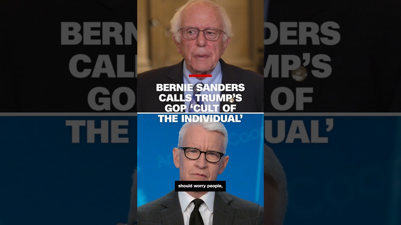 Bernie Sanders calls Trump's GOP 'cult of the individual'