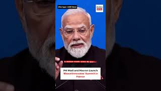 PM Modi and Macron Launch 'Bharat Innovates' Summit in France !  #NarendraModi #EmmanuelMacron