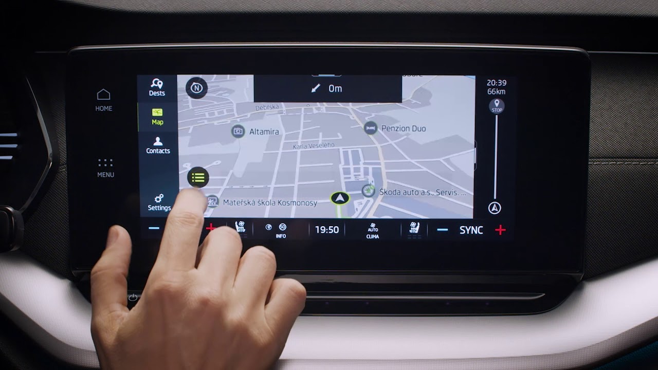 Skoda Mib 3 Navigation Youtube