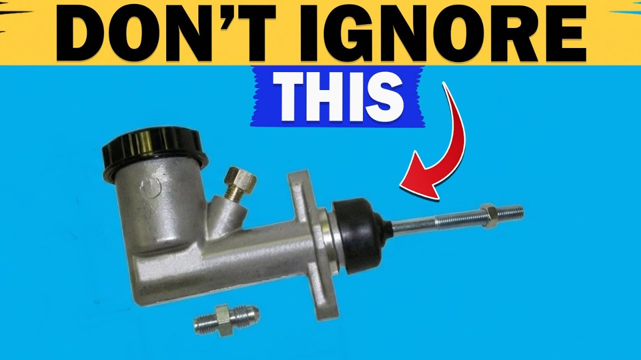 9 Bad Clutch Master Cylinder Symptoms (Causes & Fixes)