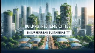 Building Resilient Cities  Ensure Urban Sustainability!