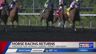 Horse races return to Presque Isle Downs for summer 2025