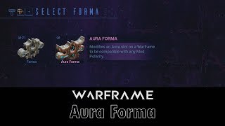 Warframe - How to Get Aura Forma