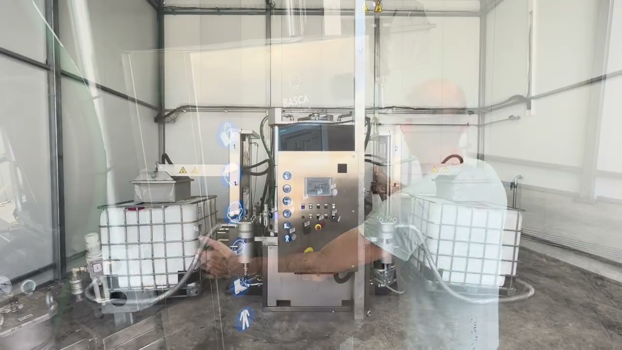 BascaLC 2AX150-21 - double IBC cleaning machine