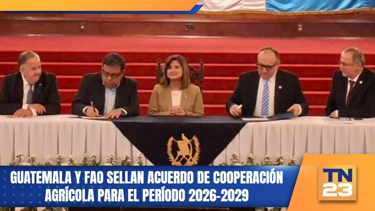 Guatemala y FAO sellan acuerdo de cooperación agrícola para el período ...