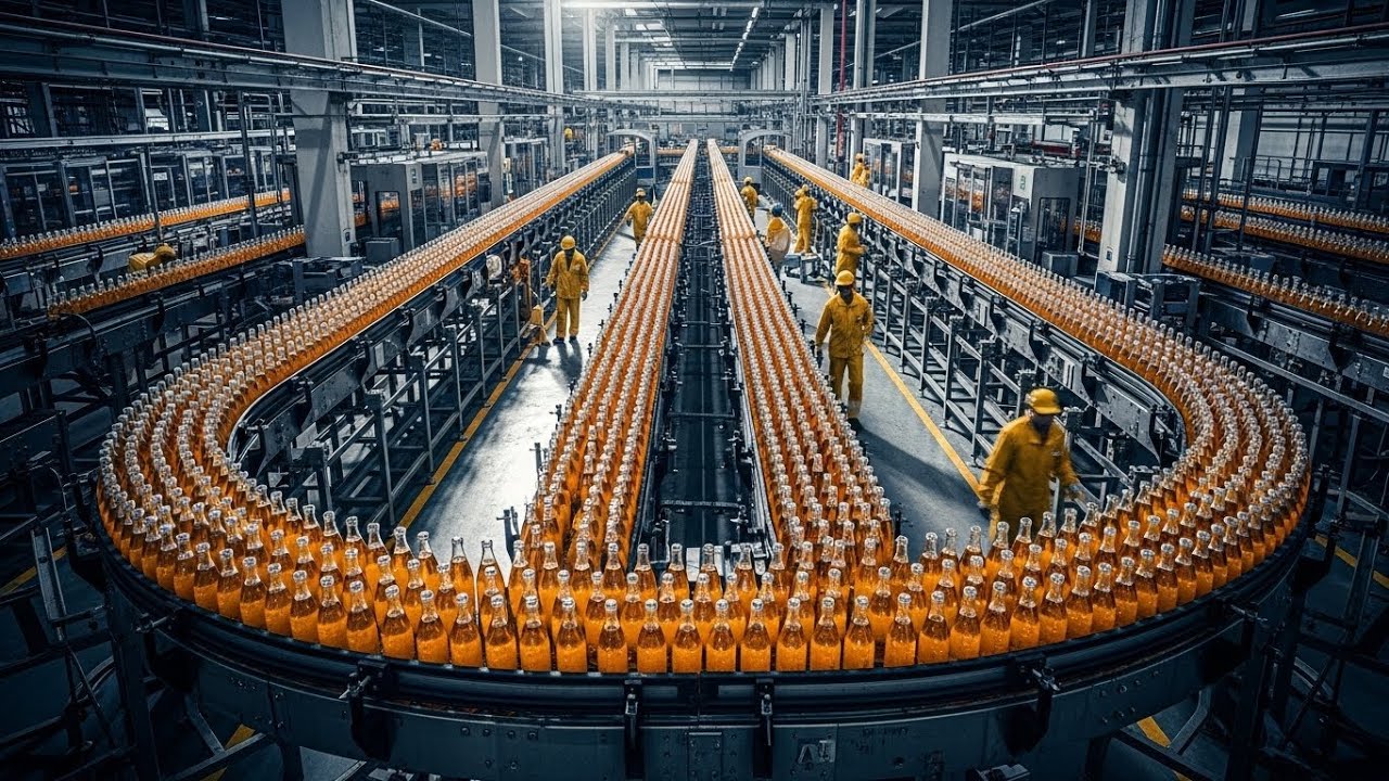 How Coca-Cola Is Made Today | Inside the Billion Dollar Factory Process