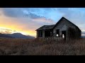 Sunrise exploring abandoned school house.