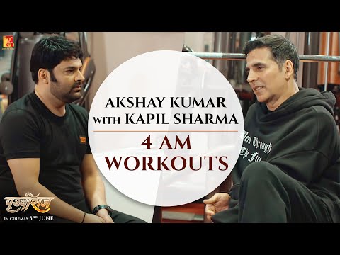 Download Kapil Sharma with Akshay Kumar | 4 AM Workouts | Prithviraj