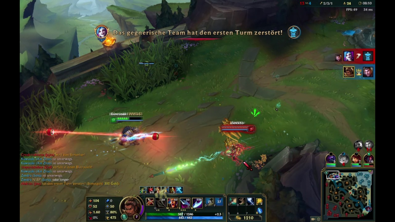 Xin Teleport troll URF Funny Moments #1 - League of Legends