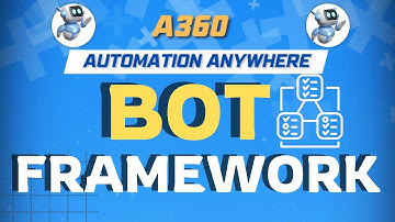 BOT Framework in Automation Anywhere | A360 Tutorials | KT Sessions