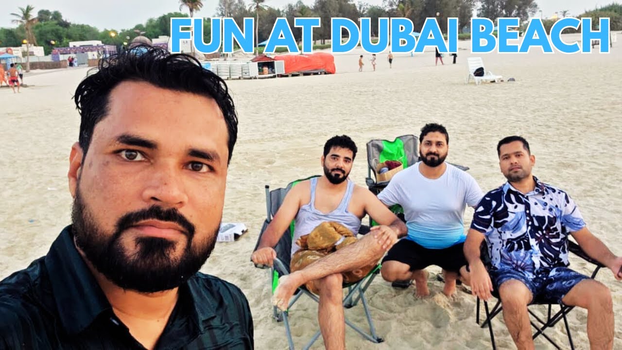 Fun at Dubai Beach | Al Mamzar Beach Park 